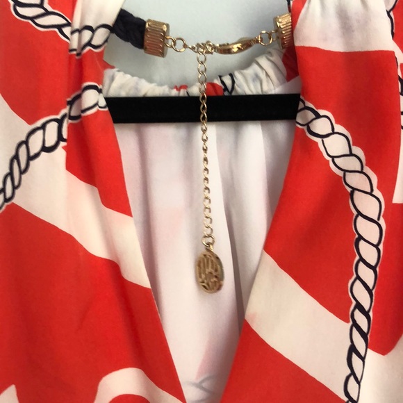 Orange Natical Lilly Pulitzer Dress - Picture 4 of 7